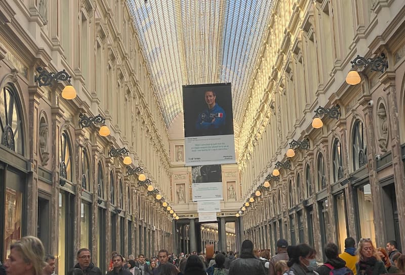 Galerías reales Sain Hubert en Bruselas.